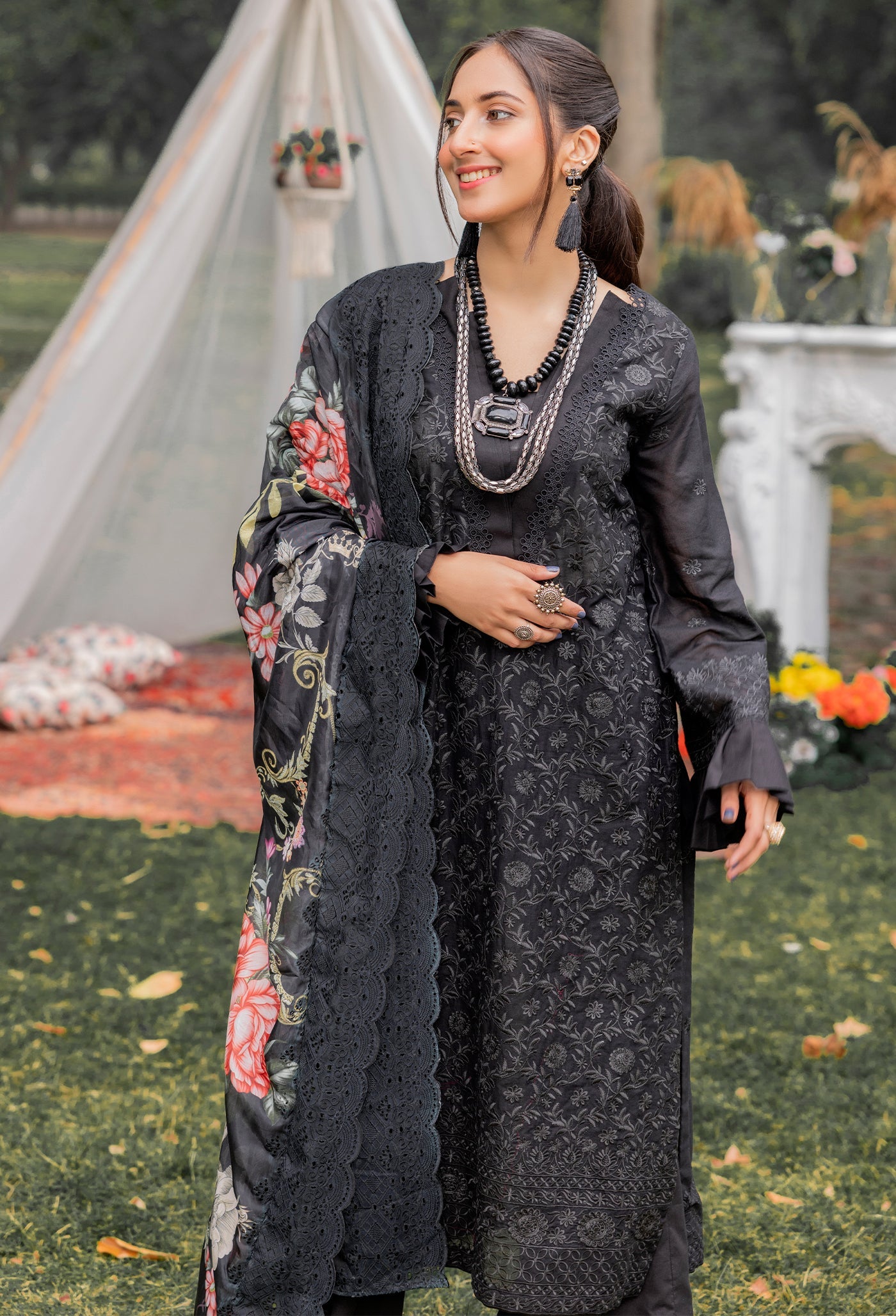 Adan's Libas - Chikankari'2 Pret 5157