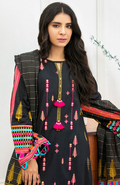 Orient - Unstitched 3 Piece Embroidered Lawn Suit