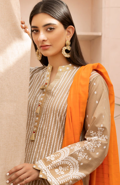 Orient - Unstitched 3 Piece Printed Lawn Suit
