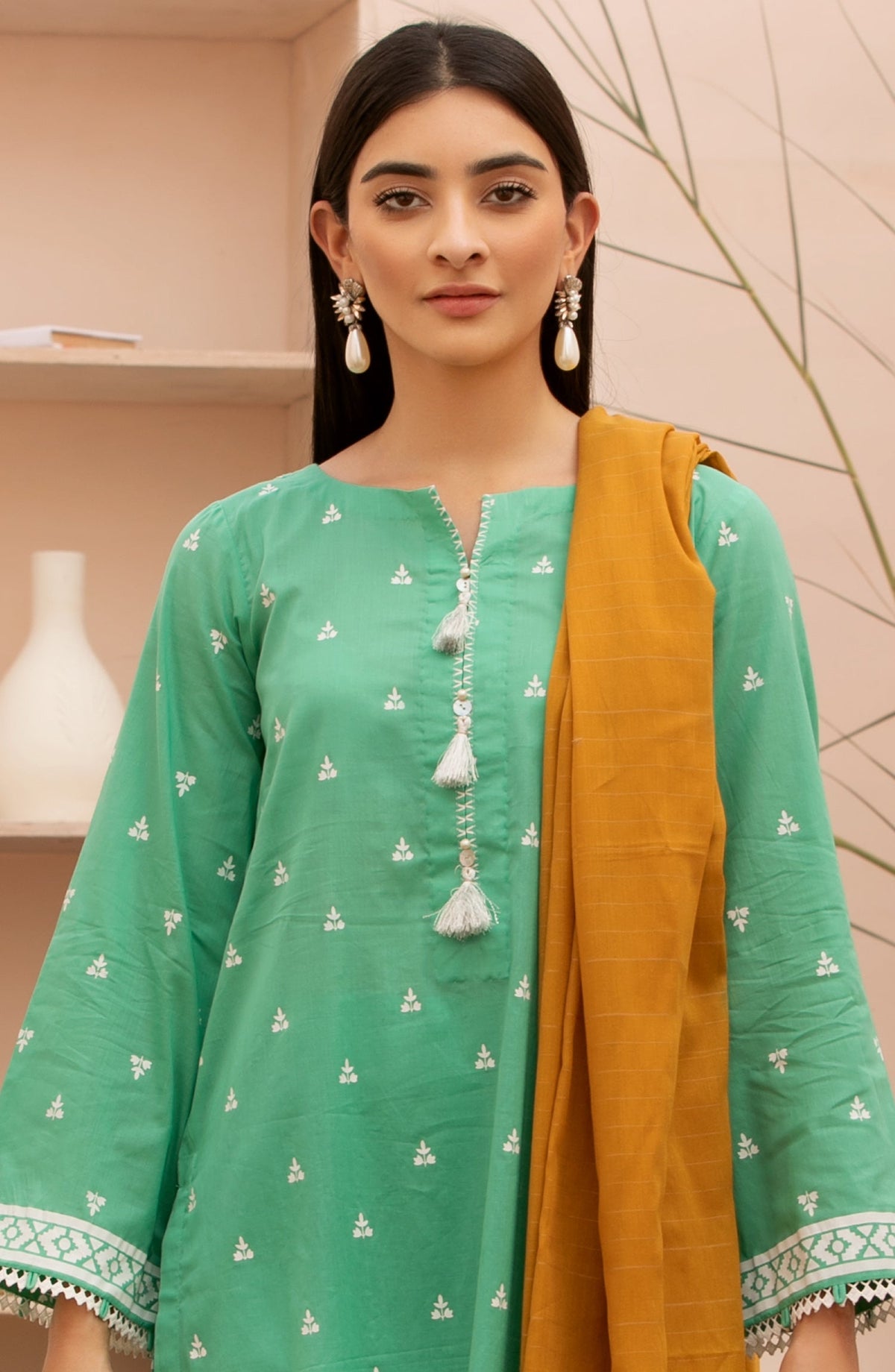 Orient - Unstitched 3 Piece Printed Lawn Suit