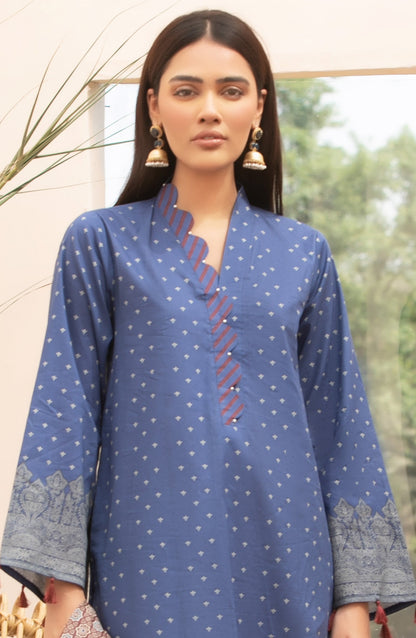 Orient - Unstitched 2 Piece Printed Lawn Shirt Dupatta