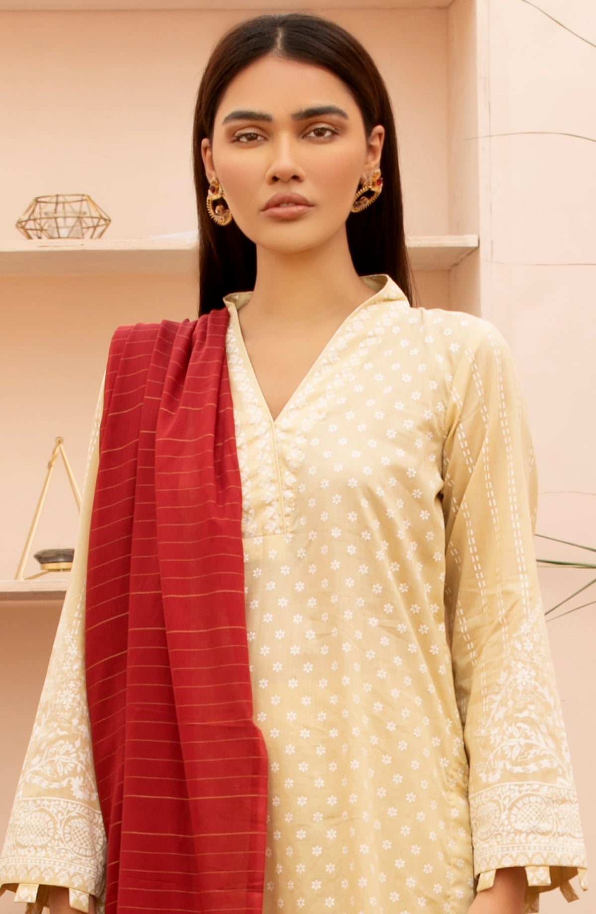 Orient - Unstitched 3 Piece Printed Lawn Suit