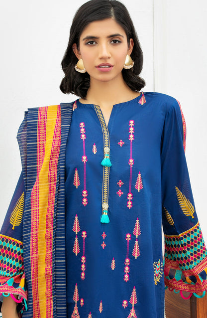 Orient - Unstitched 3 Piece Embroidered Lawn Suit