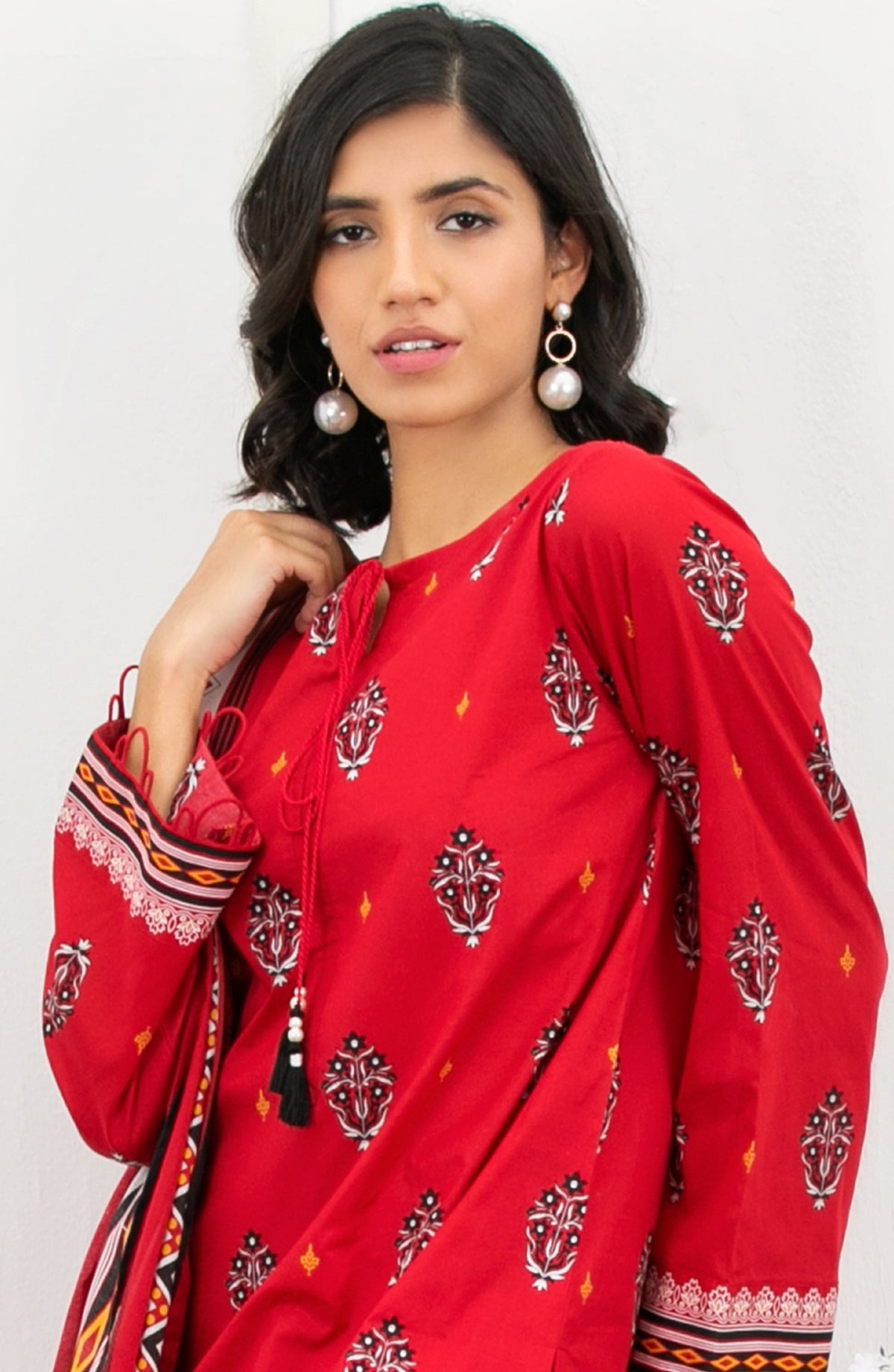 Orient - Unstitched 3 Piece Printed Lawn Suit