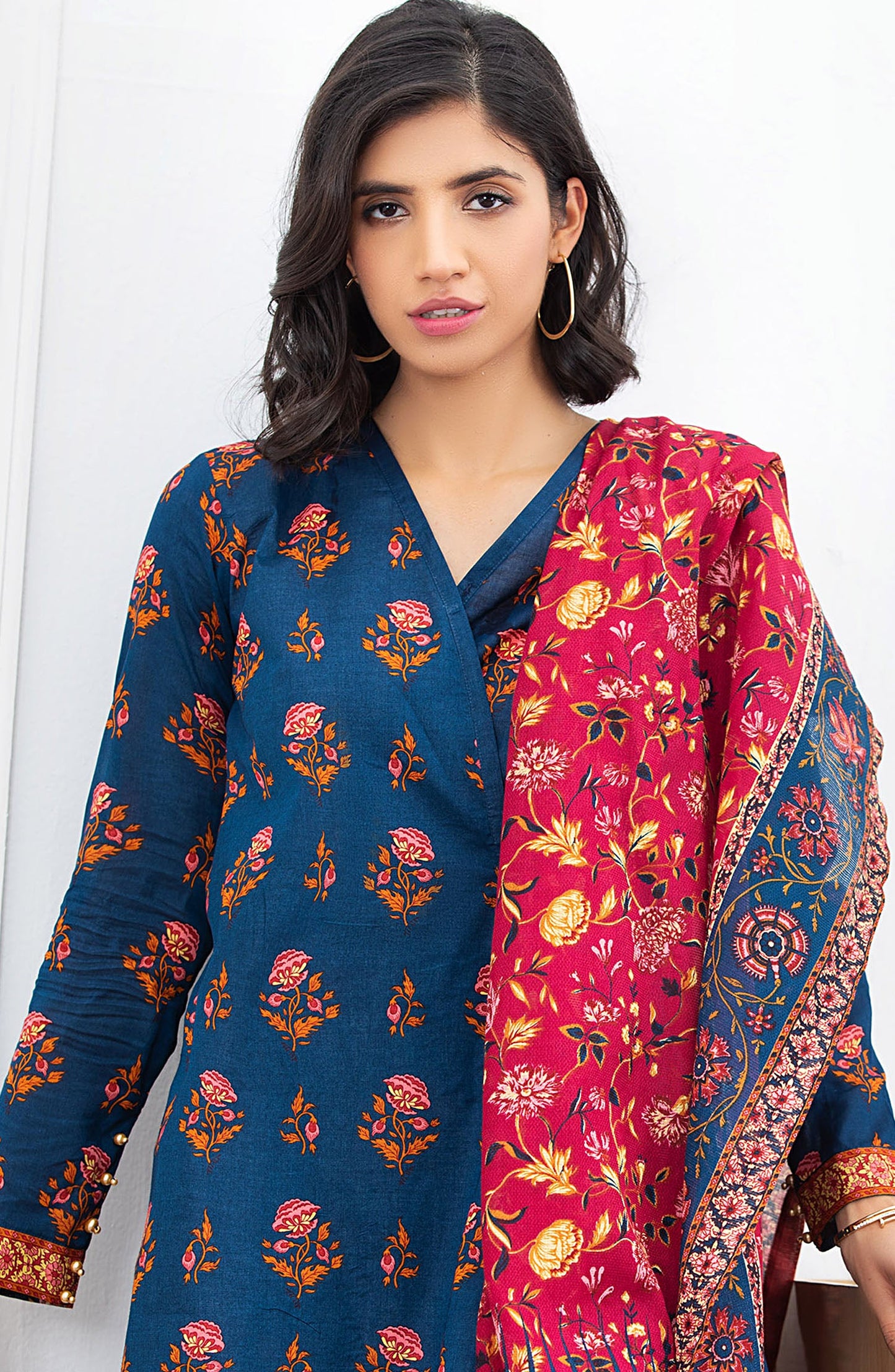 Orient - Unstitched 3 Piece Printed Lawn Suit