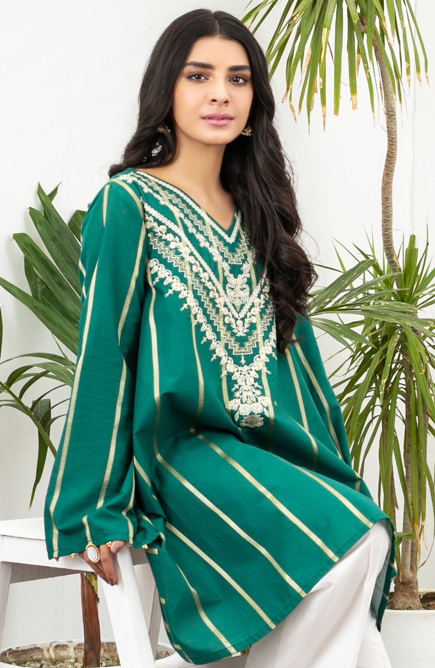 Orient - Unstitched 1 Piece Embroidered Maysuri Shirt