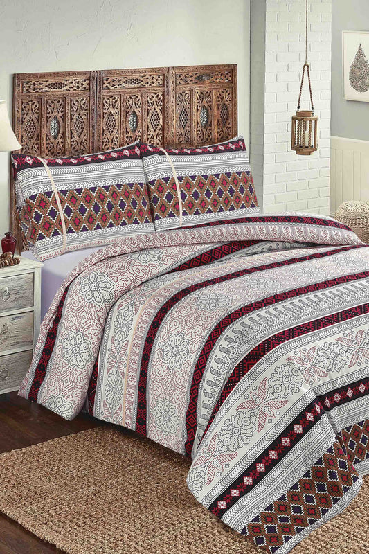 Nishat Linen - Cross Stitch Duvet Cover