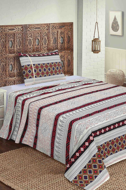 Nishat Linen - Cross Stitch Sheet Set