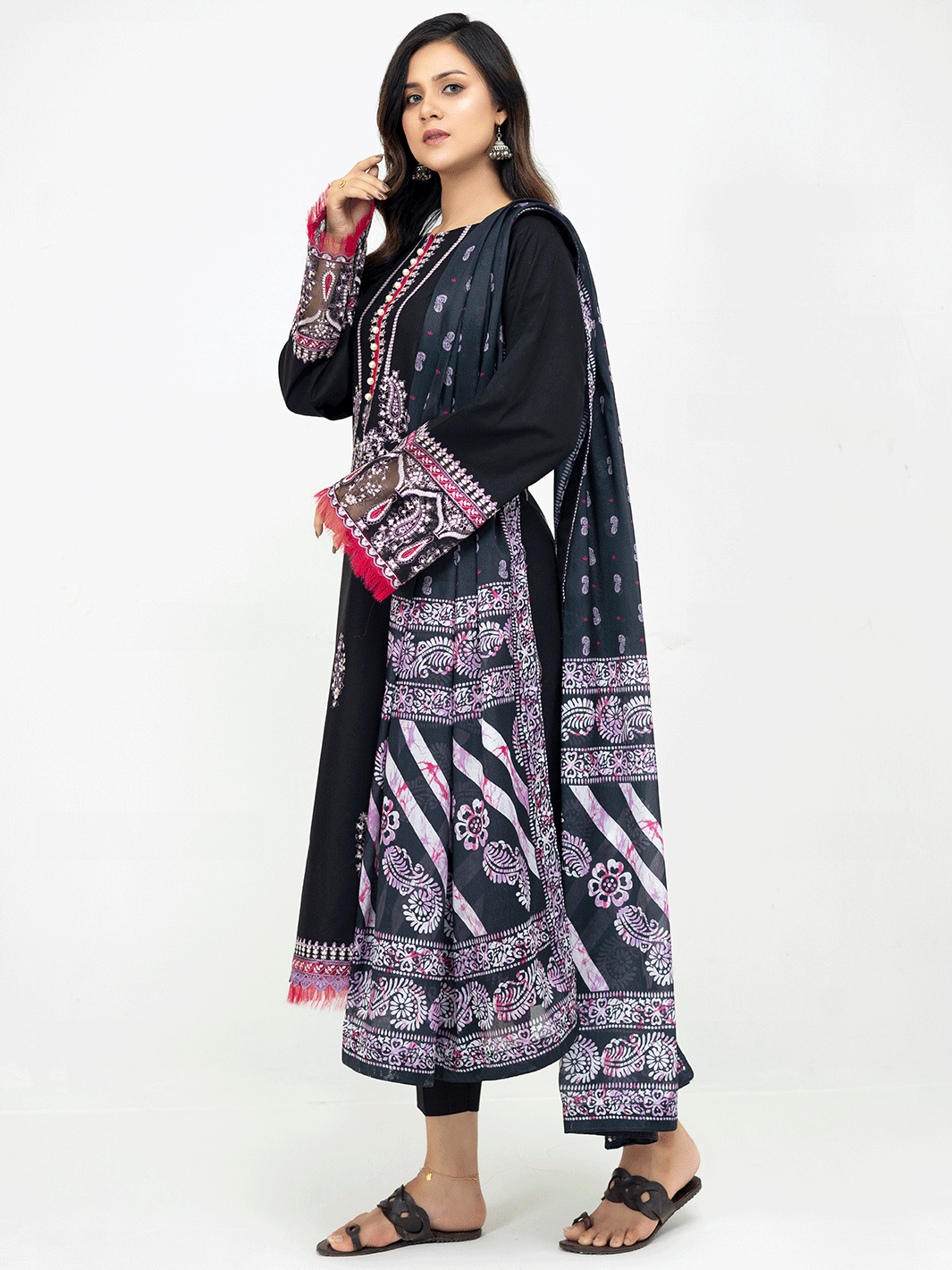 Binilyas - D - 102 | Three Piece Unstitch