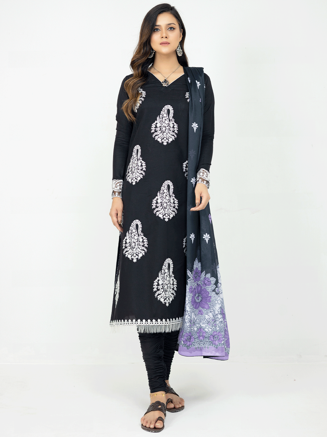 Binilyas - D - 104 | Three Piece Unstitch