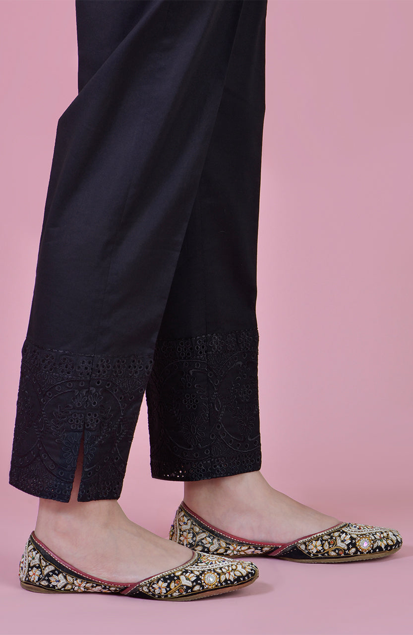 Seran - Emb. Cambric Pant - 007