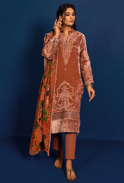 Adan's Libas - Plachi Embroidered Unstitched 5410