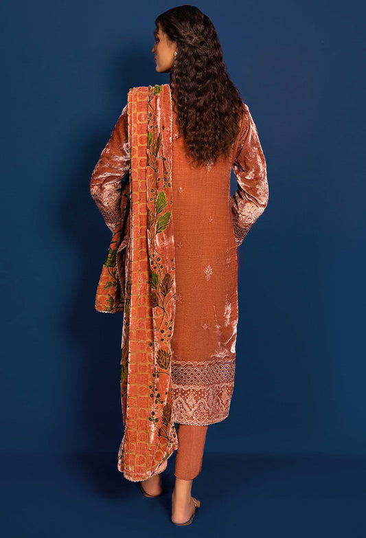 Adan's Libas - Plachi Embroidered Unstitched 5410