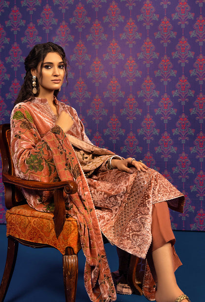 Adan's Libas - Plachi Embroidered Unstitched 5410
