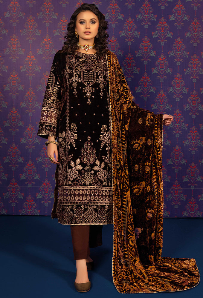Adan's Libas - Plachi Embroidered Unstitched 5402