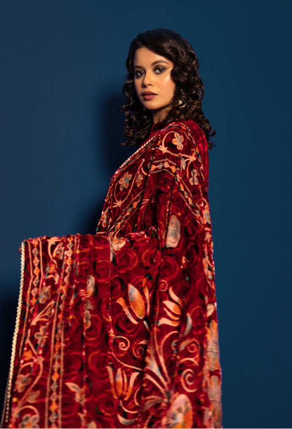 Adan's Libas - Plachi Embroidered Unstitched 5403