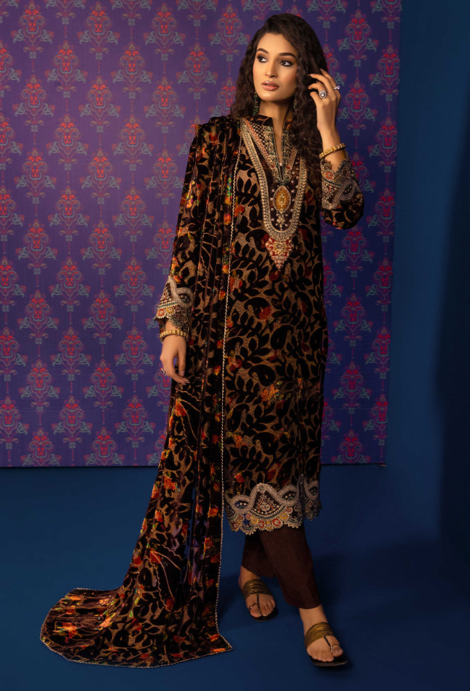 Adan's Libas - Plachi Embroidered Unstitched 5404