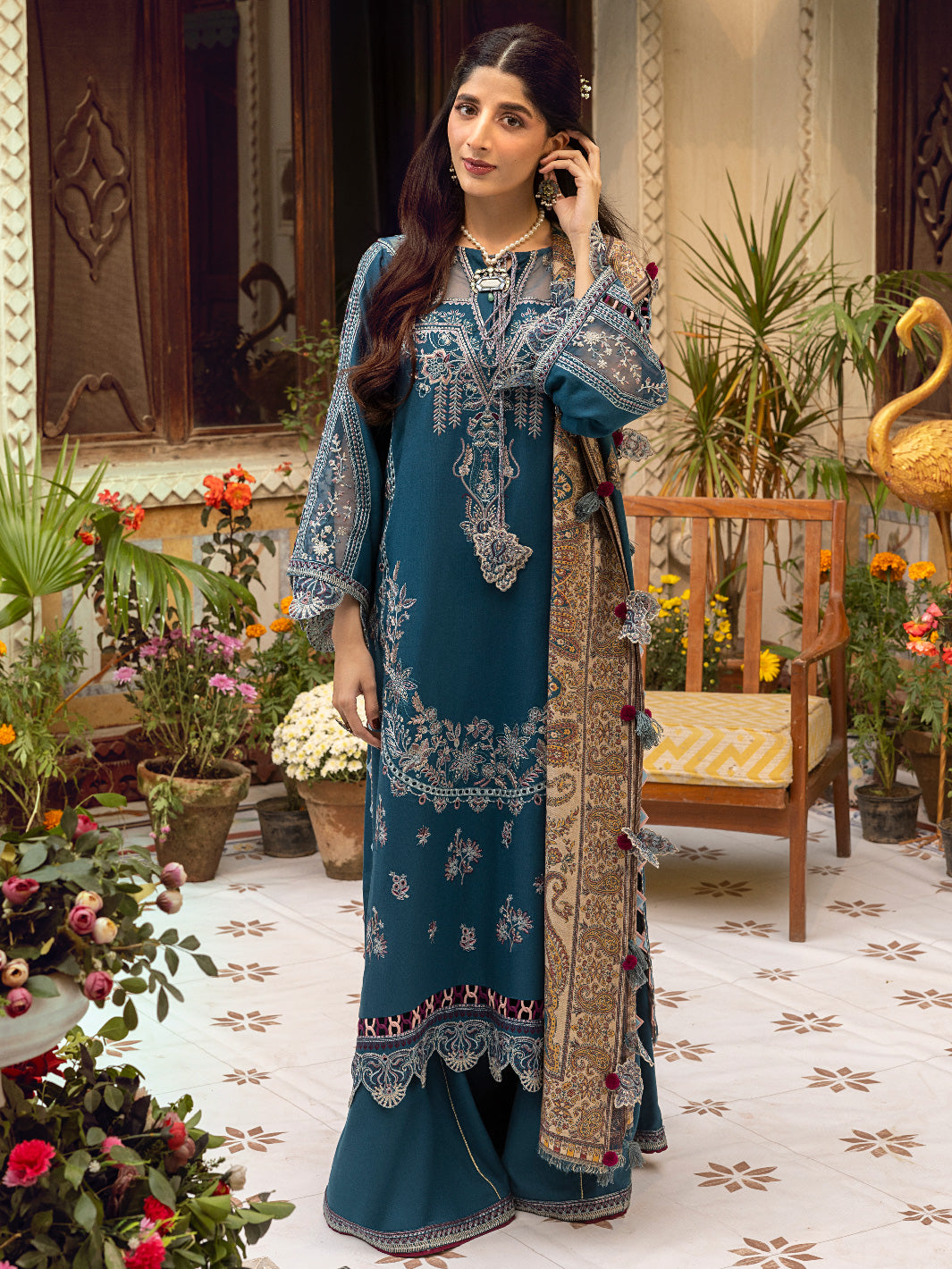 Cinq - MEHERMA | 3 Pc Unstitched