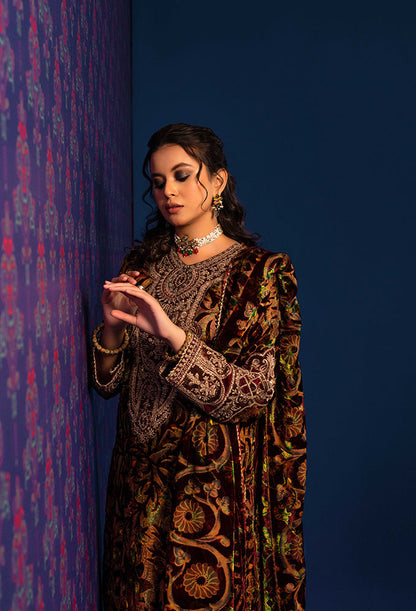 Adan's Libas - Plachi Embroidered Unstitched 5406