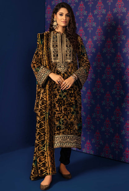 Adan's Libas - Plachi Embroidered Unstitched 5407