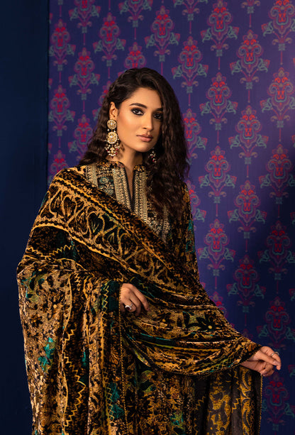 Adan's Libas - Plachi Embroidered Unstitched 5407