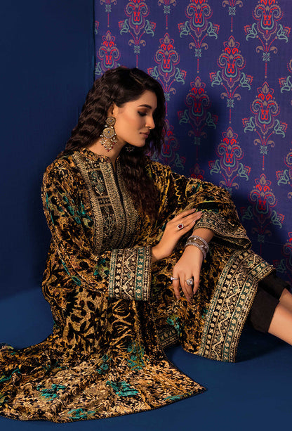 Adan's Libas - Plachi Embroidered Unstitched 5407