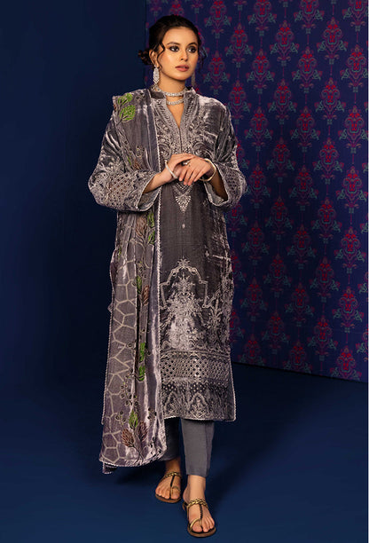 Adan's Libas - Plachi Embroidered Unstitched 5408