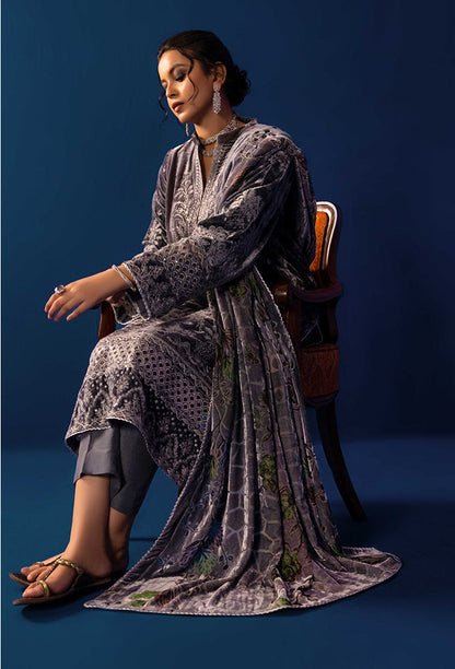 Adan's Libas - Plachi Embroidered Unstitched 5408
