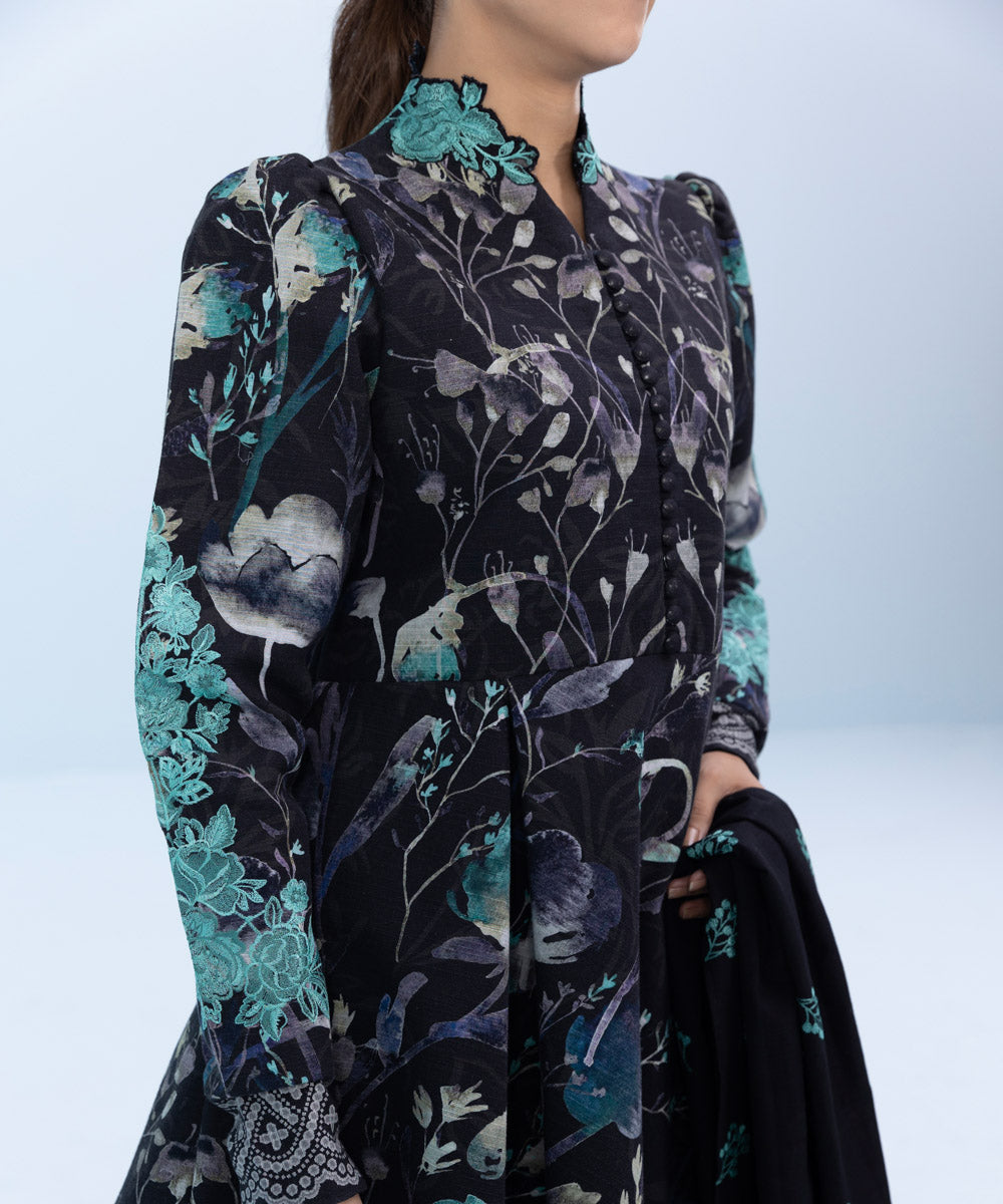 Sapphire - 2 Piece - Embroidered Light Khaddar Suit