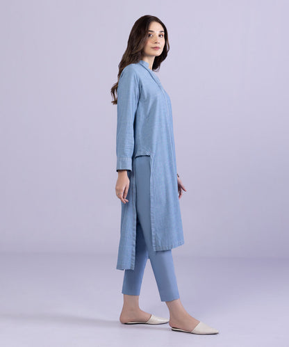 Sapphire - Cotton Denim Shirt