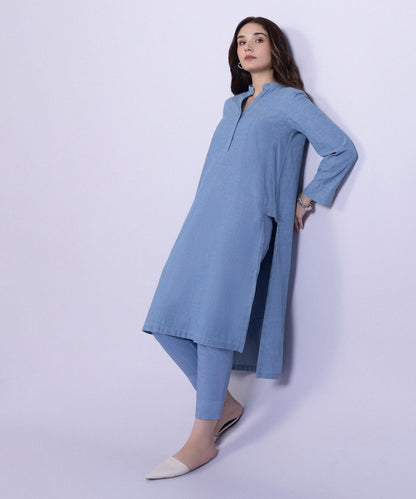 Sapphire - Cotton Denim Shirt
