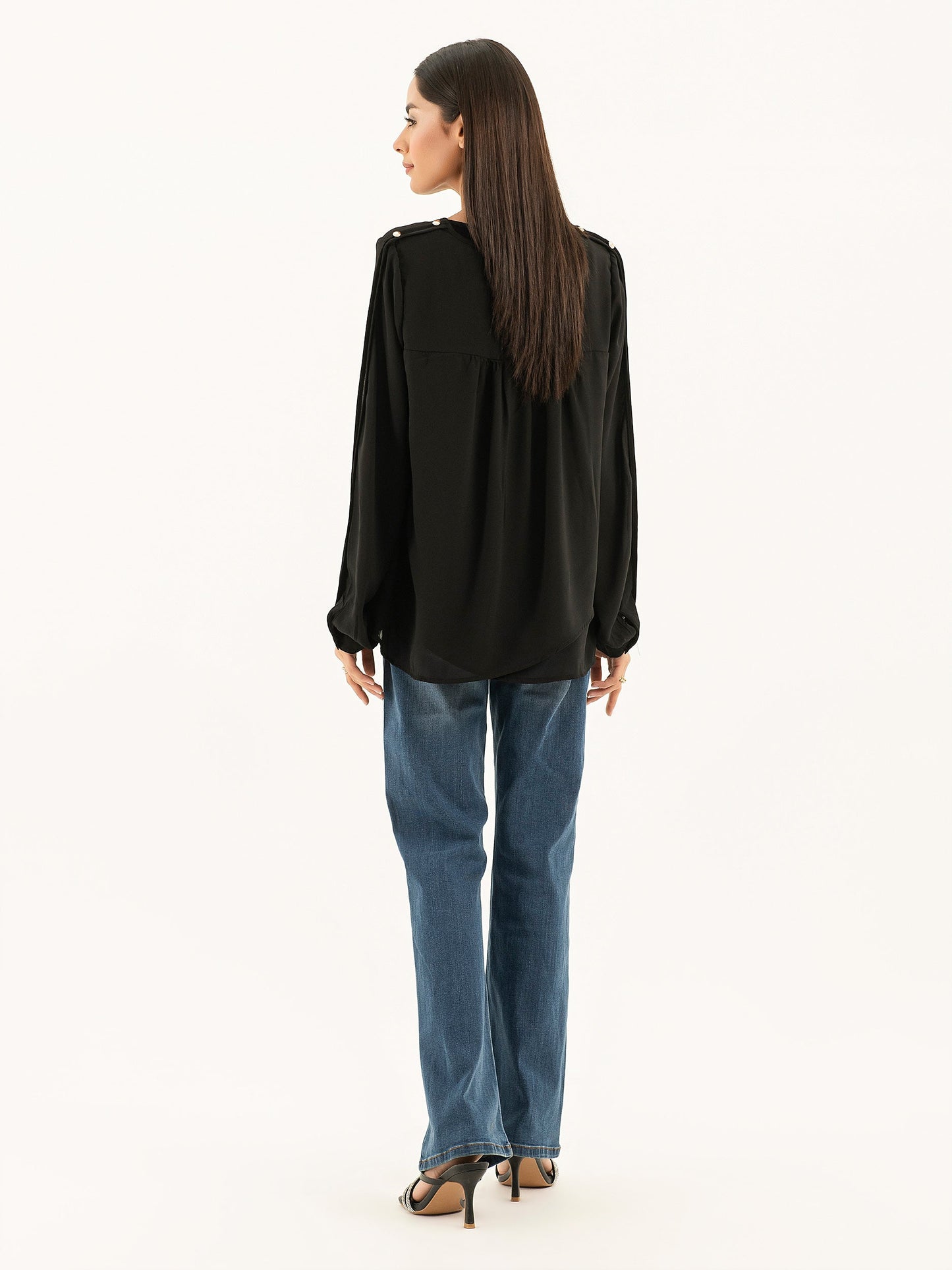 Limelight - Buttoned Grip Top