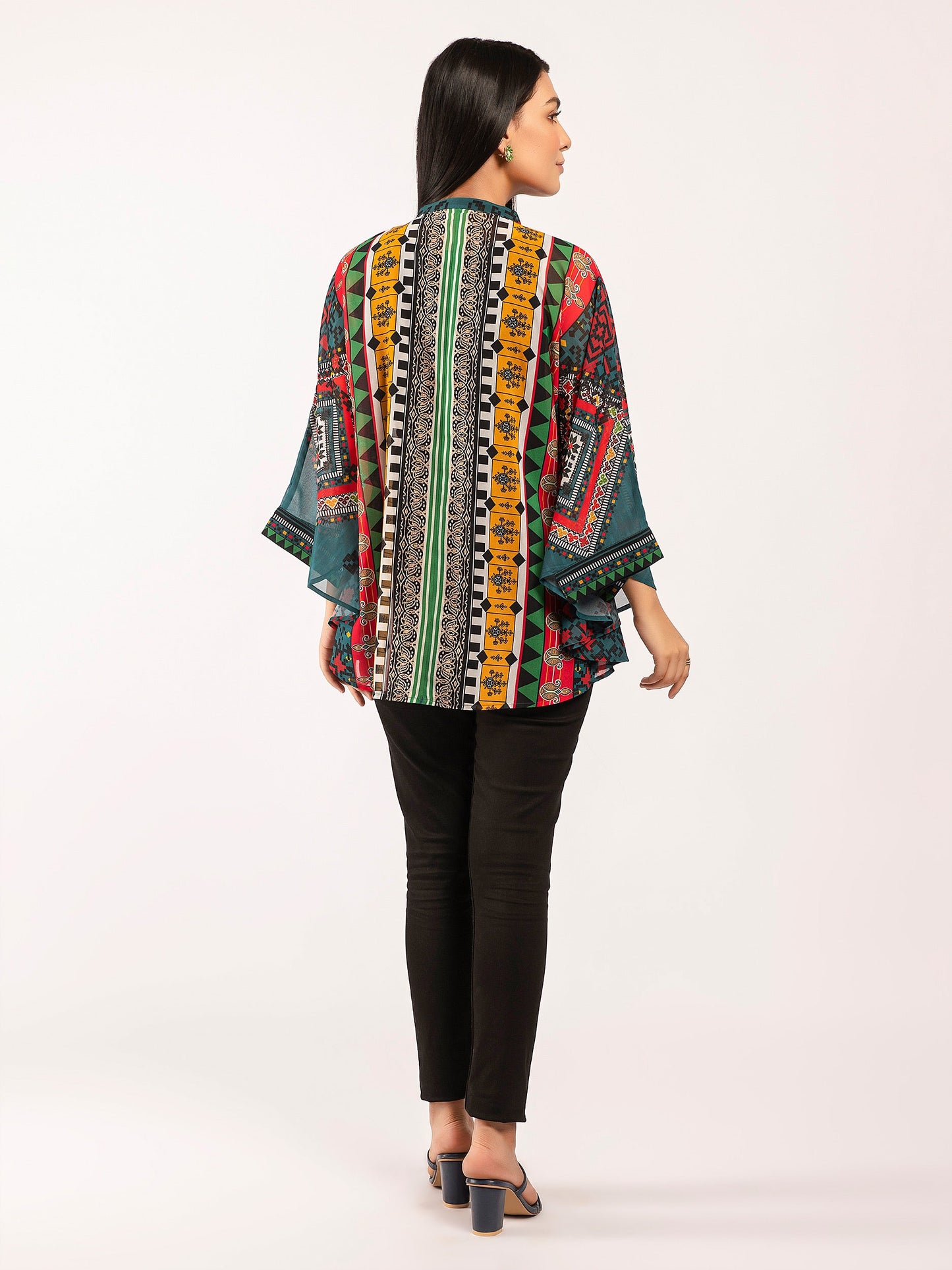 Limelight - Printed Chiffon Top