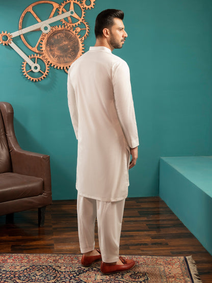 Limelight - Embroidered Cotton Suit