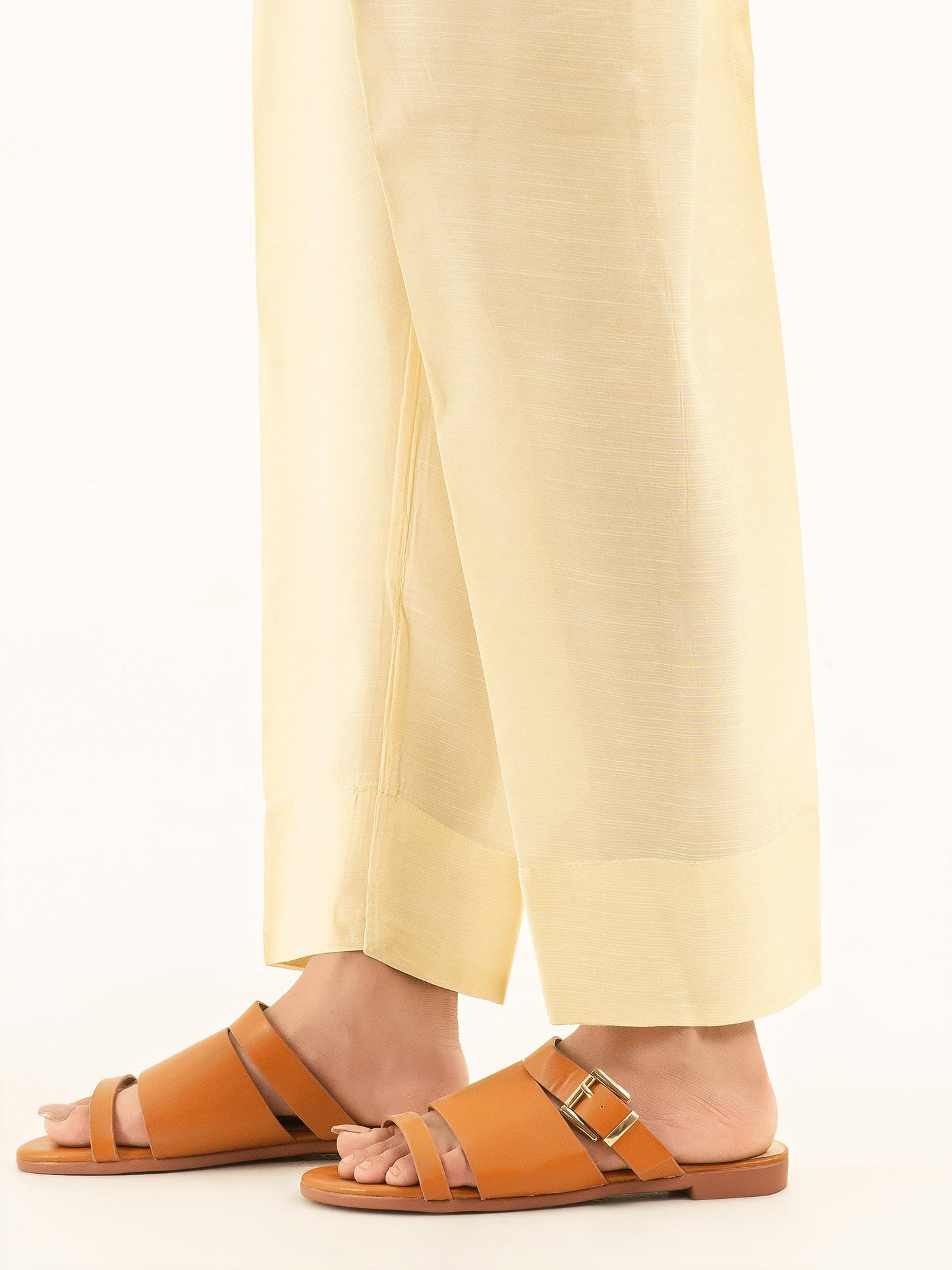 Dyed Silk Trousers