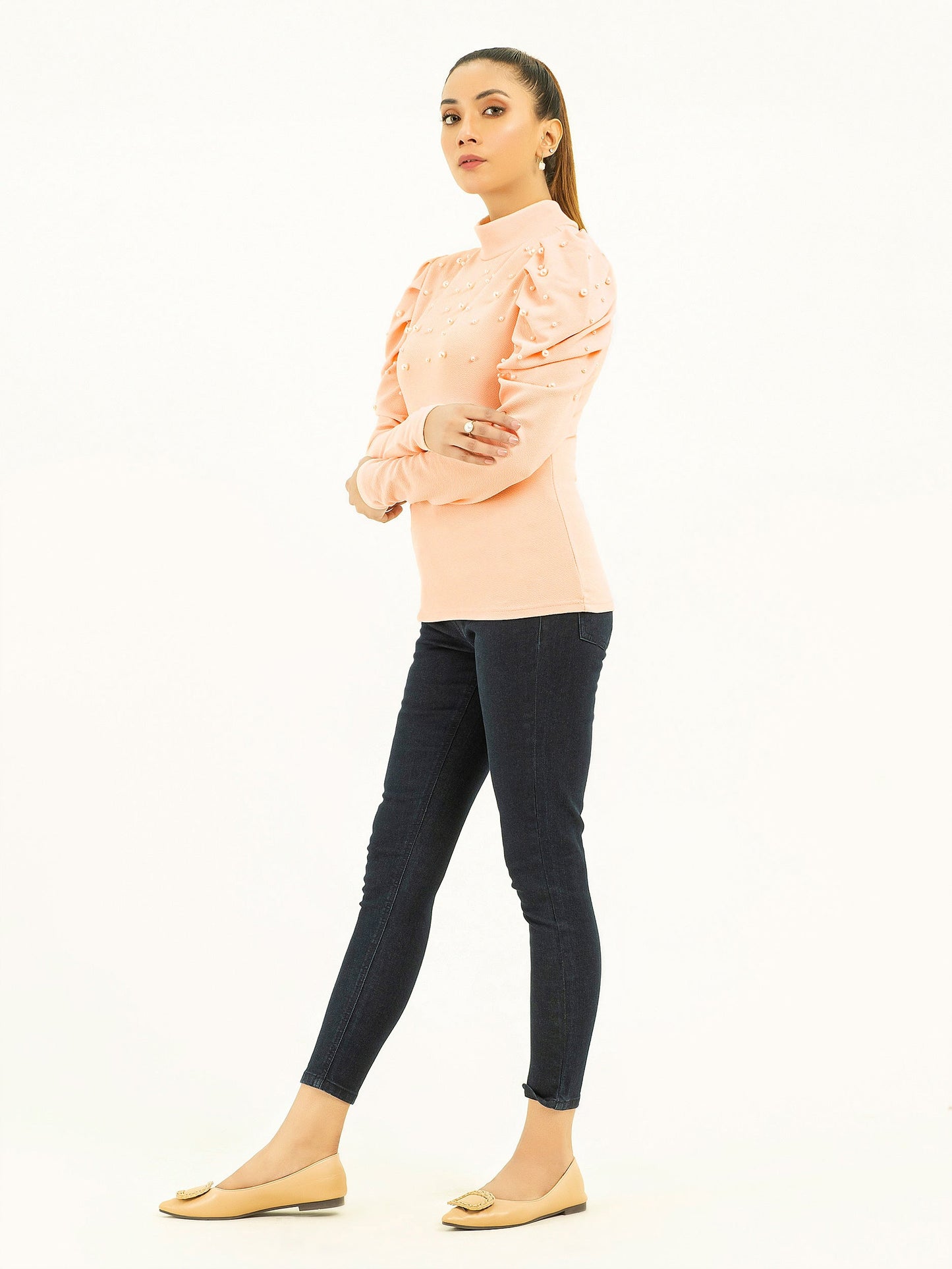 Limelight - Embellished Grip Top
