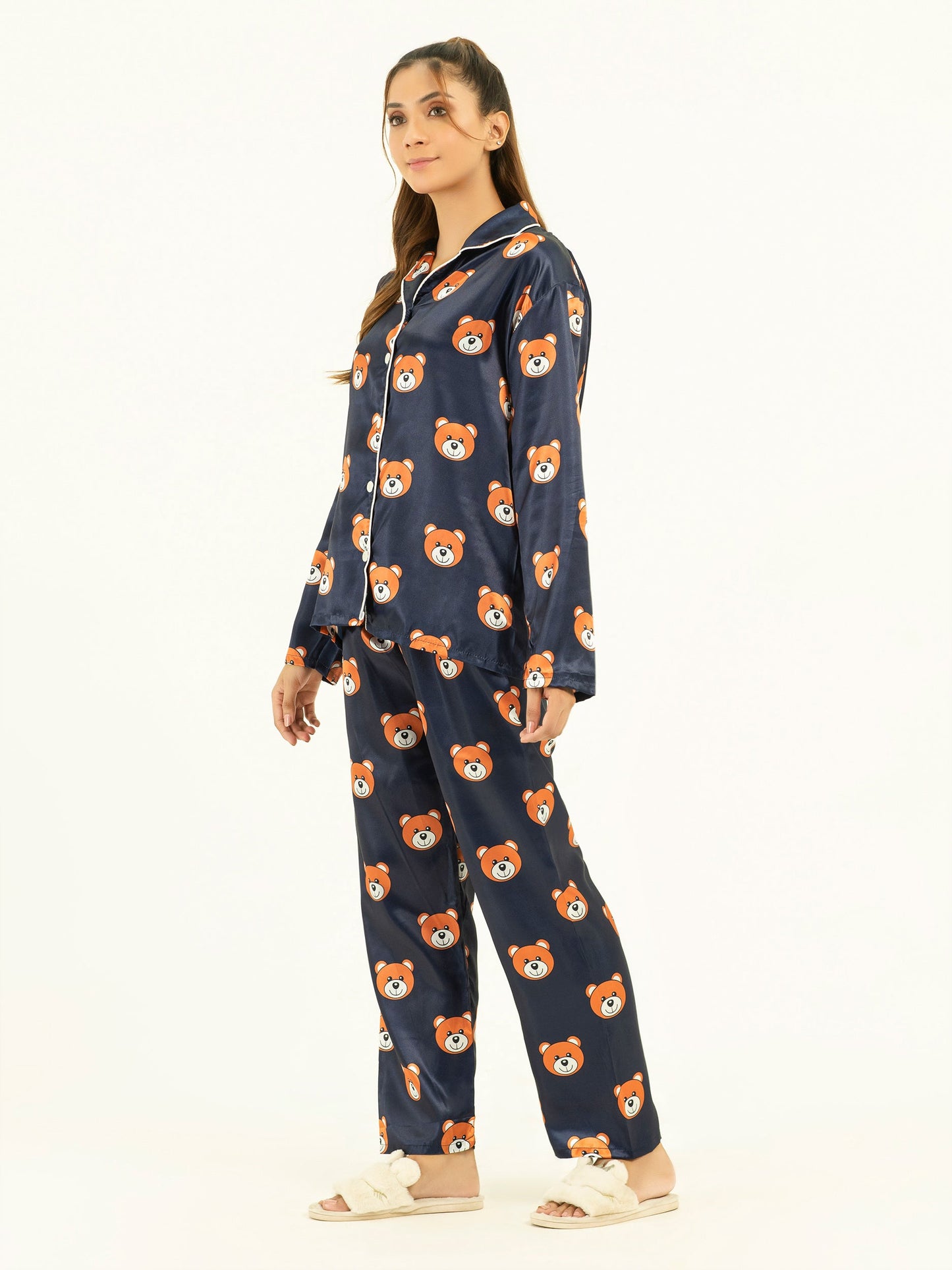 Limelight - Printed Silk Sleepwear