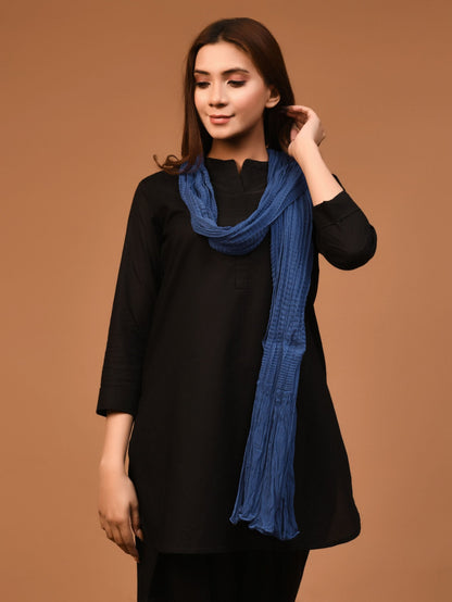 Limelight - Chiffon Dupatta - Dark Blue