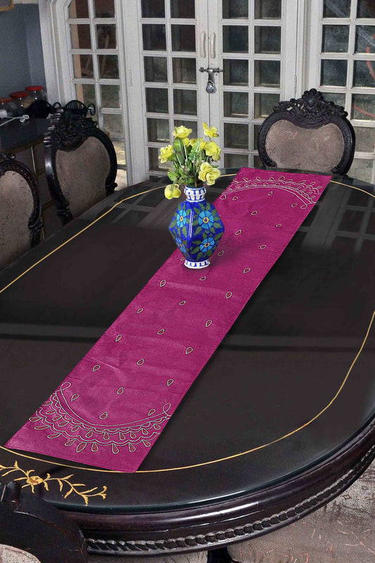 Nishat Linen - Dreams in Flight Embroidered Table Runner - 1 Piece