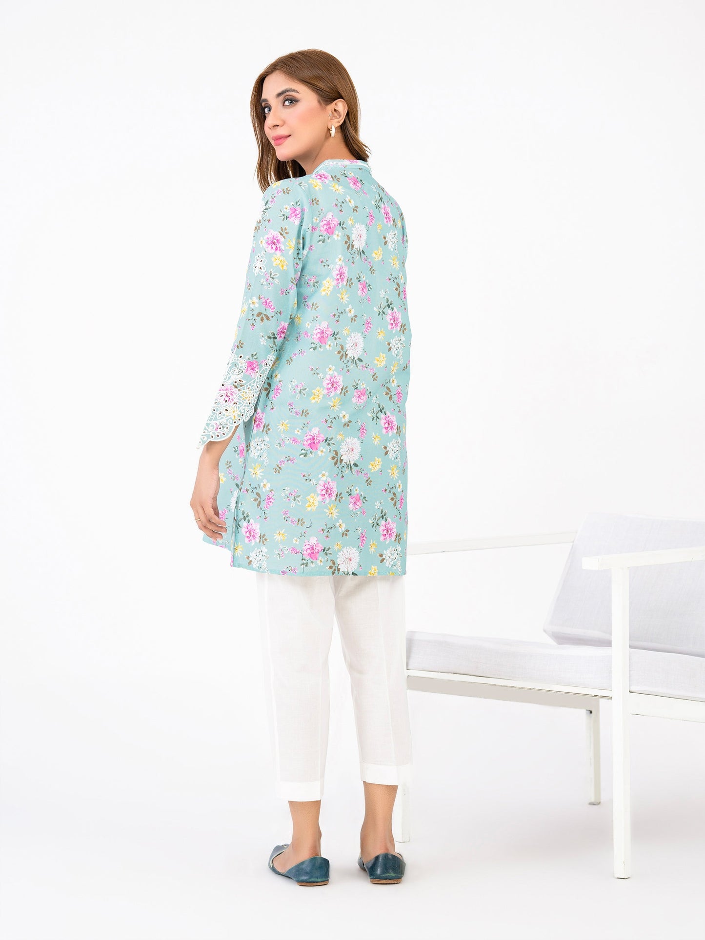 Limelight - Khaddar Kurti-Embroidered(Pret)