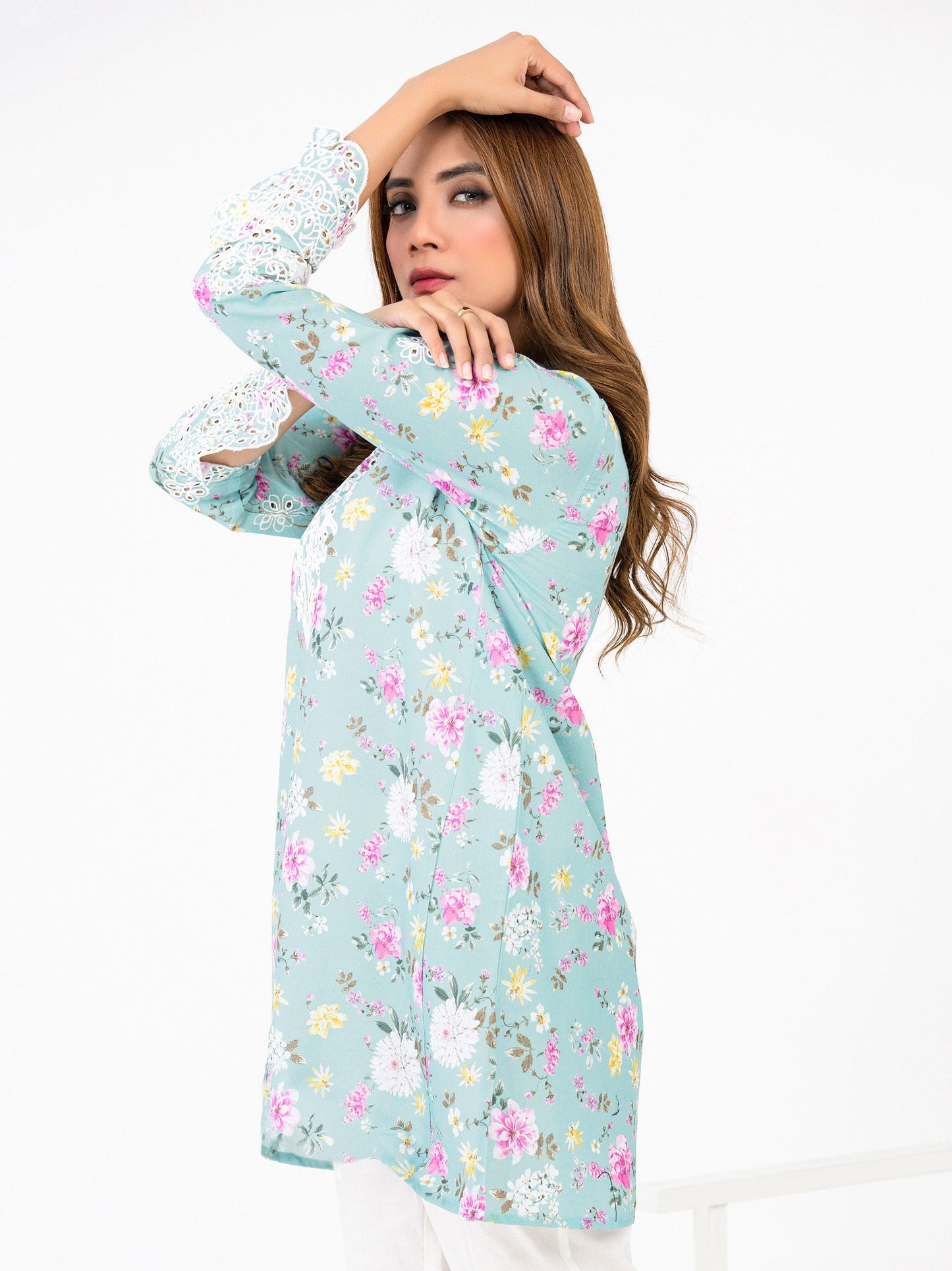 Limelight - Khaddar Kurti-Embroidered(Pret)