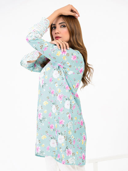 Limelight - Khaddar Kurti-Embroidered(Pret)