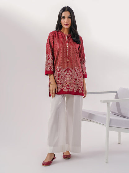 Limelight - Khaddar Kurti-Paste Print(Pret)