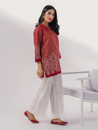 Limelight - Khaddar Kurti-Paste Print(Pret)