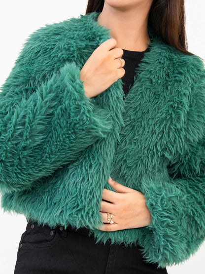 Fur Cardigan