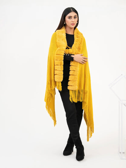 Fur Cape Shawl