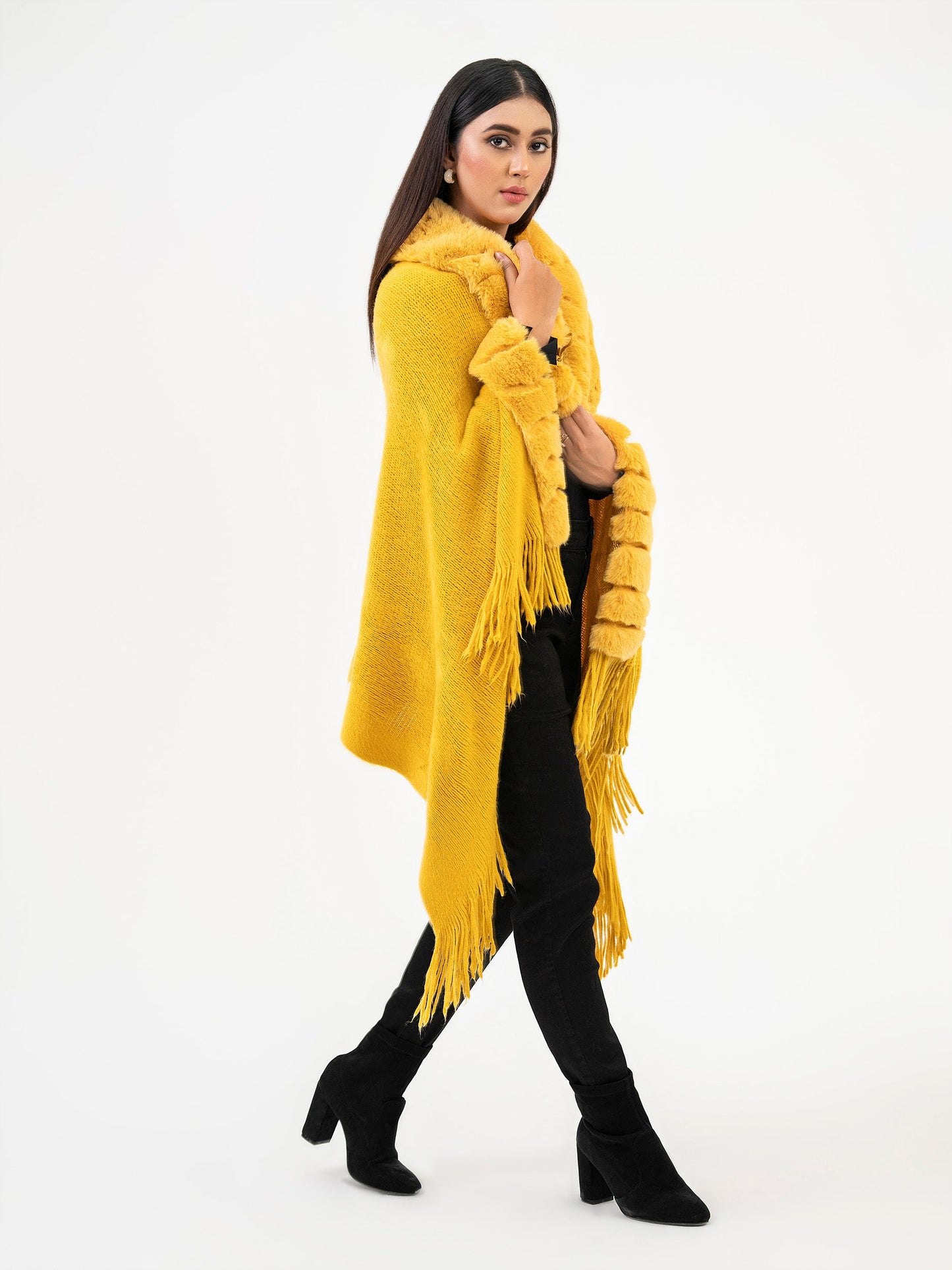 Fur Cape Shawl