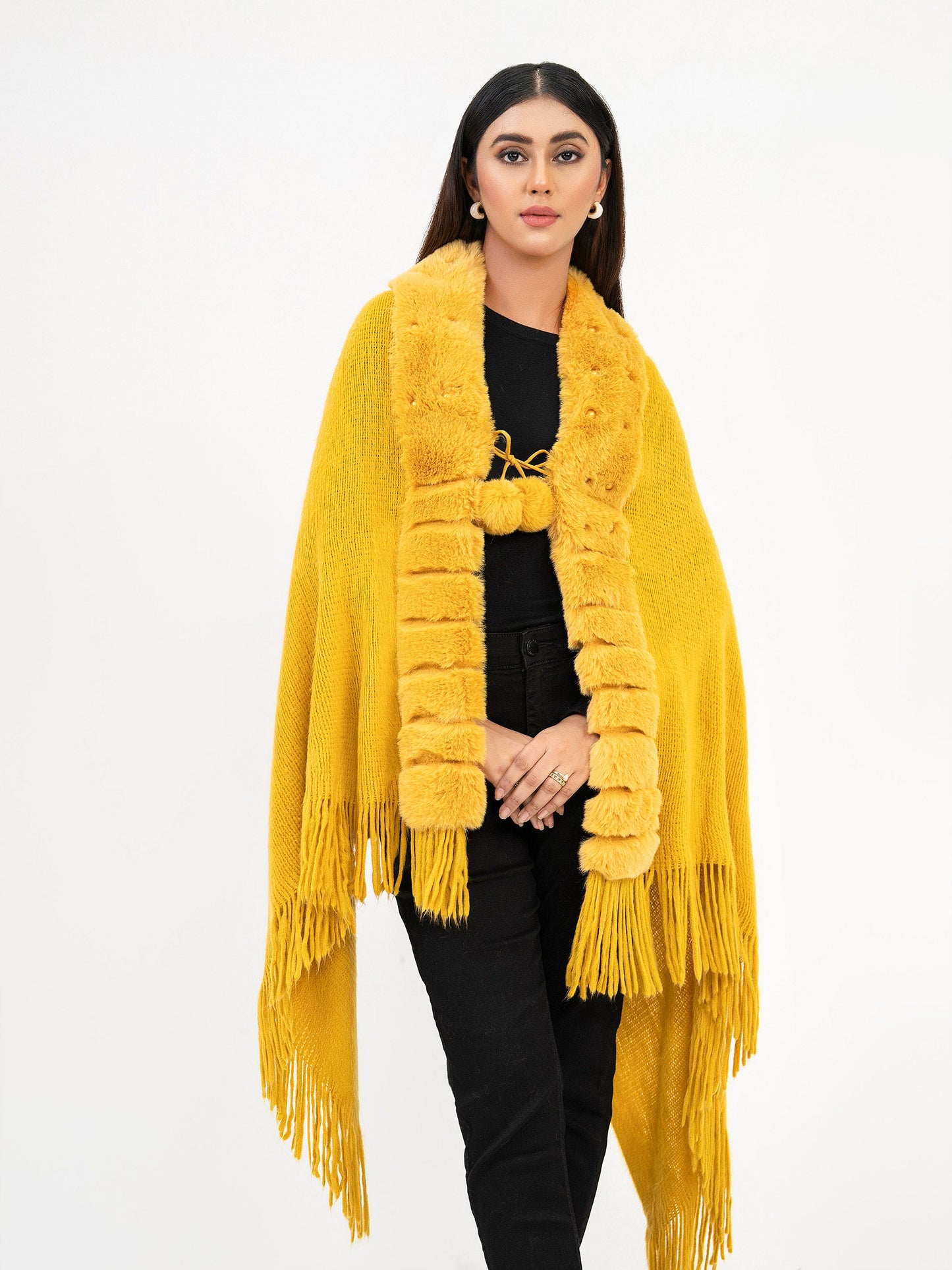 Fur Cape Shawl