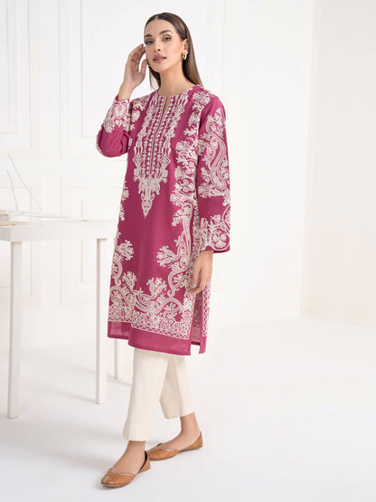 Khaddar Shirt-Embroidered(Unstitched)