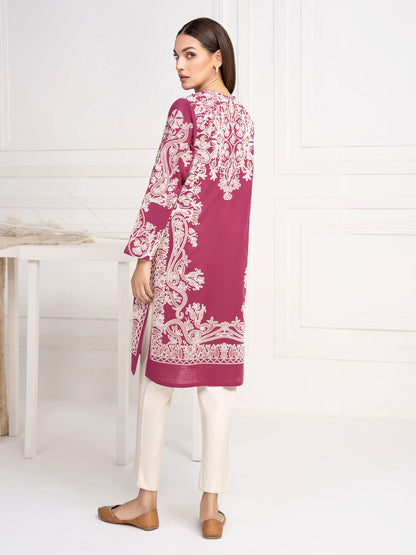 Khaddar Shirt-Embroidered(Unstitched)